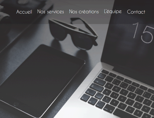 Maquette agence pro